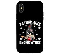 Rockin Dad For Bass Guitar Player Funny Fathers Day GNOME Carcasa para iPhone X/XS