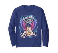 Rockin' ENGLISH Teacher ELA WRITING ROCKSTAR Gramática Testing Manga Larga