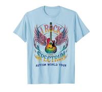 Rockin' I Rock The Spectrum Autismo Mamá Derechos inclusivos Camiseta