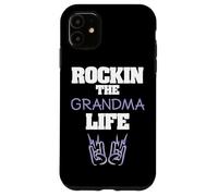 Rockin The Grandma Life Grandmother Nana Familia Carcasa para iPhone 11