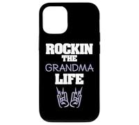 Rockin The Grandma Life Grandmother Nana Familia Carcasa para iPhone 12/12 Pro