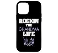 Rockin The Grandma Life Grandmother Nana Familia Carcasa para iPhone 12 Mini