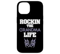 Rockin The Grandma Life Grandmother Nana Familia Carcasa para iPhone 14