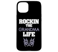 Rockin The Grandma Life Grandmother Nana Familia Carcasa para iPhone 15 Plus