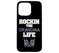 Rockin The Grandma Life Grandmother Nana Familia Carcasa para iPhone 15 Pro MAX