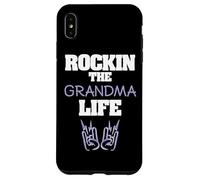 Rockin The Grandma Life Grandmother Nana Familia Carcasa para iPhone XS MAX