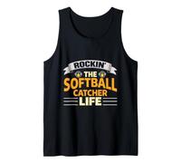 Rockin The Softball Catcher Life, Jugador de sóftbol Camiseta sin Mangas