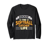 Rockin The Softball Catcher Life, Jugador de sóftbol Manga Larga
