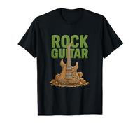 Rockin' The Stone Age - Guitarra de rock Camiseta