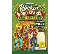 Rockin Word Search Puzzles Featuring 1960's Hits (Volume 2): Inspired by Hit Music Songs of the 1960’s, Rock & Roll, Folk, Pop, and More | 100 puzzles ... Holidays and Birthdays (Hits of the 1960's)