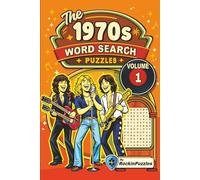 Rockin Word Search Puzzles Featuring 1970's Hits (Volume 1): Rockin Word Search Puzzles Featuring 1970's Hits (Volume 1): Inspired by Hit Music Songs ... + 1 Coloring Book (Hits of the 1970's)