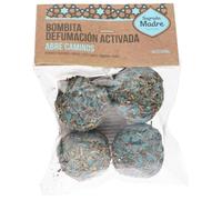 ROCKING GIFTS Bolsita Bombita Abre Caminos X4 Sagrada Madre para Defumacion Artesanal con Incienso Mirra Palo Santo Romero Ruda Hecha A Mano