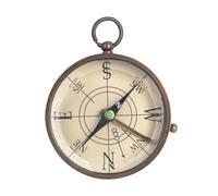 ROCKING GIFTS Brujula de Laton Barco Velero, 8x9 cm
