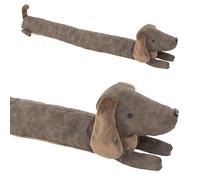 ROCKING GIFTS Burlete Cortaviento de Peluche Perro Tekel 90x27 cm