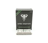 ROCKING GIFTS Caja 150 Filtros 9mm Aktiv White Elephant: Filtros de Repuesto, Compatible con Modelos 9mm