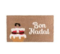 ROCKING GIFTS Felpudo Antideslizante Bon Nadal 40x70 CM Entrada Puerta Hogar Alfombra Decorativa Navidad