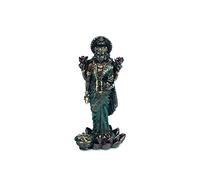 ROCKING GIFTS Figura Decorativa Resina Budista Lakshmi 8 cm, Figuras y Estatuas Diosa Ganesha Hindu, Decoracion Salon, Habitacion, Hogar, Figuras Indias
