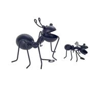 ROCKING GIFTS Figura Metal Hormiga, 7 cm, Adorno Pared para Colgar, Decoración del Hogar y Jardín, Forja