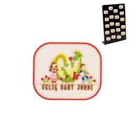 ROCKING GIFTS Iman Sant Jordi de Goma 5x0.70x4.45 cm: Decoración Nevera Coleccionable Recuerdo Regalo Adorno