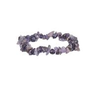 ROCKING GIFTS Kleines Iolith-Armband, Naturstein für spirituelle Meditation, 5 cm, elastisch, mit blauem Mineral, Energie, Heilung und Ruhe für Männer und Frauen