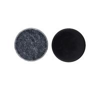 ROCKING GIFTS Pareja de armonizadores Circulares de shungit y tulikivi: Piedra Natural, protección contra la contaminación electromagnética, curación y Bienestar