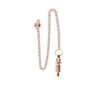 ROCKING GIFTS Péndulo ISIS Mini de Cobre: Herramienta Esotérica de Precisión para la Geomancia y la Radiestesia