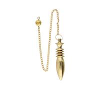 ROCKING GIFTS Péndulo Karnak Atlante de Bronce: Herramienta de adivinación poderosa y precisa para la curación, la meditación y la visualización