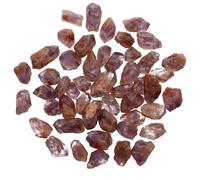 ROCKING GIFTS Puntas De Amatista Fantasma De Zambia 1 A 3cm Cristal Natural para Meditación, Sanación, Protección, Intuición Y Equilibrio Espiritual