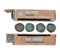 ROCKING GIFTS Sagrada Madre Caja Bombita Abre Caminos x4 Incienso Mirra Ruda Palo Santo Romero 3cm para Limpieza Energética Sanación Y Renovación Espiritual