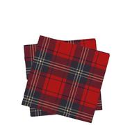 ROCKING GIFTS Servilletas de Papel Juego de 20 Unidades Tartan 33x33 cm