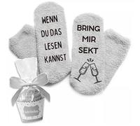 Rocking Socks Calcetines de Café Regalo Divertidos para Hombres y Mujeres, Espumoso Gris Alemán, Talla Única