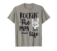 Rocking The Papa Life - El Mejor Abuelo de Todos los Tiempos Camiseta