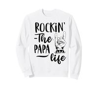 Rocking The Papa Life - El Mejor Abuelo de Todos los Tiempos Sudadera