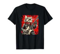 Rocking the World Un Miau a la vez Outfit Camiseta
