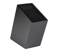 Rockingham Forge Bloque universal para 20 cuchillos, Negro - Una solución de almacenamiento ordenada para la cocina, apta para múltiples tipos de cuchillos con una longitud de hoja de hasta 20 cm