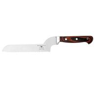 Rockingham Forge Cuchillo Para Rebanar, Hoja Dentada Doblada, Serie Essentials 8000, 7 Pulgadas, Acero Inoxidable, Cuchillo Multiuso, RF-8058
