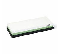 Rockingham Forge Piedra de Afilar, Grit 3000/8000, Para Cuchillos de Cocina, Grueso, 24 x 8 x 4.5 cm, Blanca y Negra, RCW-248FS