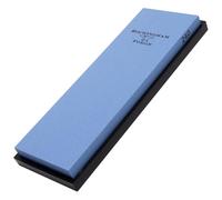 Rockingham Forge SUPERSHARP Piedra de afilar de, grano grueso 240 - Piedra de afilar cuchillos profesional con base antideslizante, 18 x 6 x 1,5 cm - Afilador de cuchillos de cocina