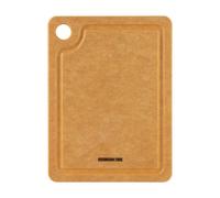 Rockingham Forge Tabla de Cortar de Fibra de Madera con Ranura, Natural 10x15x0,6cm, Resistente al Calor, Apta para Lavavajillas, Higiénicas, Tabla de Trinchar de Madera con Recipiente para Jugos