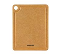Rockingham Forge Tabla de Cortar de Fibra de Madera con Ranura, Natural 30x23,5x0,6cm, Resistente al Calor, Apta para Lavavajillas, Higiénicas, Tabla de Trinchar de Madera con Recipiente para Jugos