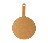 Rockingham Forge Tabla Para Pizza de Fibra de Madera, Natural 24cm Diámetro para Pizzas de 9 Pulgadas, Tabla de Madera Higiénica, Tabla de Cortar Redonda Resistente al Calo & Apta Para Lavavajillas