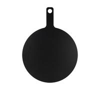 Rockingham Forge Tabla Para Pizza de Fibra de Madera, Negra 40cm Diámetro para Pizzas de 16 Pulgadas, Tabla de Madera Higiénica, Tabla de Cortar Redonda Resistente al Calo & Apta Para Lavavajillas