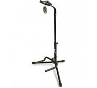 RockJam GS-001 - Soporte de guitarra | Soporte guitarra suelo tipo trípode para guitarra acústica, eléctrica, española y bajo, plegable y acolchado