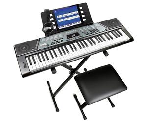 ROCKJAM - RJ650CE-SK 61 Key Keyboard Superkit