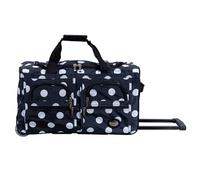 Rockland Bolsa de Lona con Ruedas, Blackdot, Talla única, Melbourne Hardside - Maleta con Ruedas giratorias expandibles