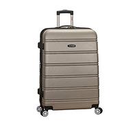 Rockland Equipaje Giratorio expandible ABS de 28 Pulgadas, Silver, Talla única, Equipaje Giratorio expandible ABS de 28 Pulgadas