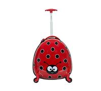 Rockland Jr. Kids My First Luggage - Spinner (policarbonato), Ladybug, Carry-On 19-Inch, My First Luggage - Maleta giratoria rígida