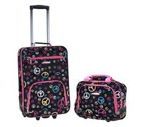 Rockland - Juego de Maletas Adulto Unisex, F102-PEACE