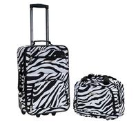 Rockland - Juego de Maletas Adulto Unisex, F102-ZEBRA