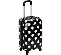 Rockland Laguna Beach Hardside Spinner Equipaje con Ruedas, Negro (Lunares), Talla única, Laguna Beach Hardside Spinner Equipaje